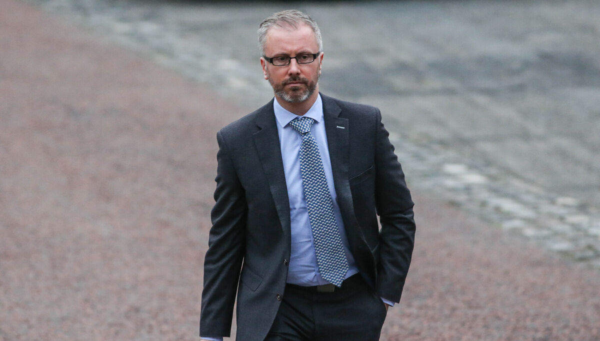 Anti-migration protestors gathered outside the home of Minister for Integration Roderic O’Gorman last week. Picture: Sasko Lazarov / RollingNews.ie