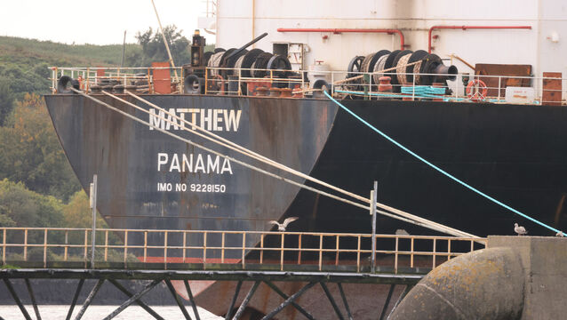 <p>The two men currently face charges in relation to the seizure of more than 2.2 tonnes of cocaine, that was discovered aboard the MV Matthew off the Cork coast in September 2023. Picture: Eamonn Farrell/© RollingNews.ie</p>