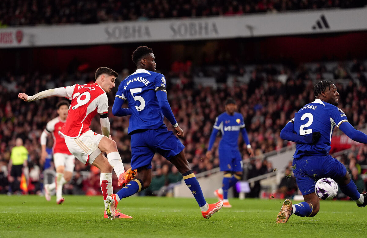 Kai Havertz bagged a brace for Arsenal (Zac Goodwin/PA) Kai Havertz bagged a brace for Arsenal (Zac Goodwin/PA)