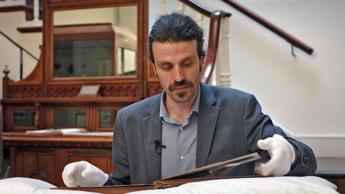 Ireland’s Hidden Treasures: Cork Public Museum, curator Dan Breen unveils the Hoyten-Rutter photo album, a hidden treasure offering an intimate glimpse into Cork in the early 1900s