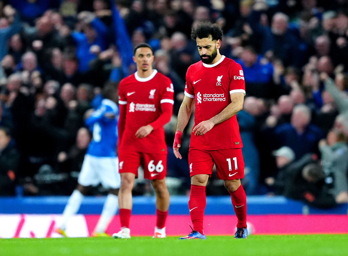 Dejection for Liverpool.