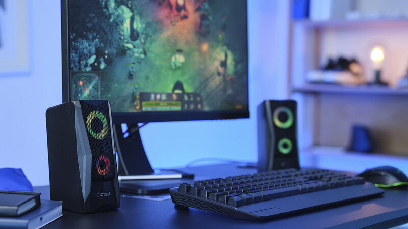 Trust Javv 2.0 speakers: A colourful addition to your gaming setup