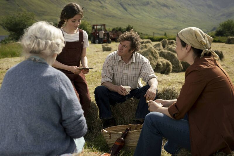 Barry Ward and Anna Bederke with other cast members in a scene from That They May Face The Rising Sun. Barry Ward and Anna Bederke with other cast members in a scene from That They May Face The Rising Sun.