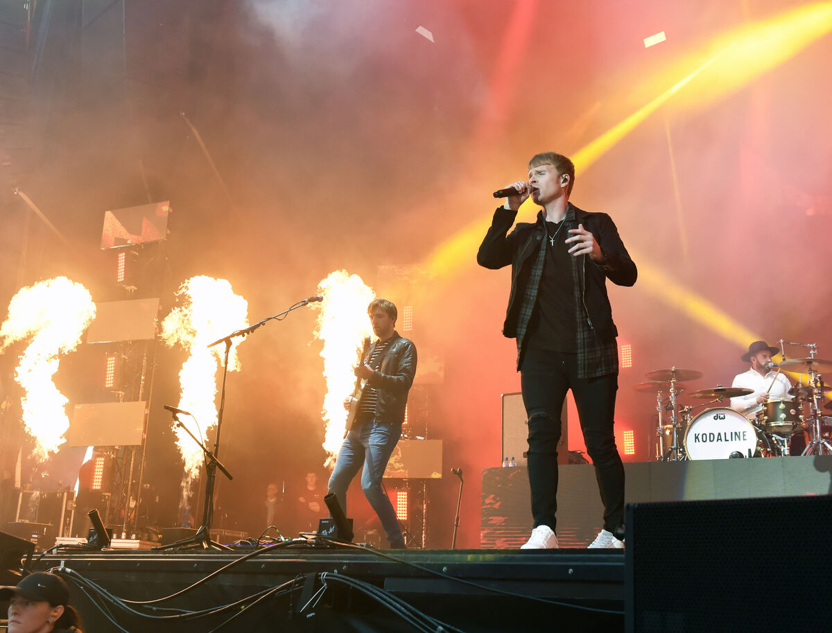 Kodaline, in concert at Musgrave Park in 2023. Picture; Eddie O'Hare