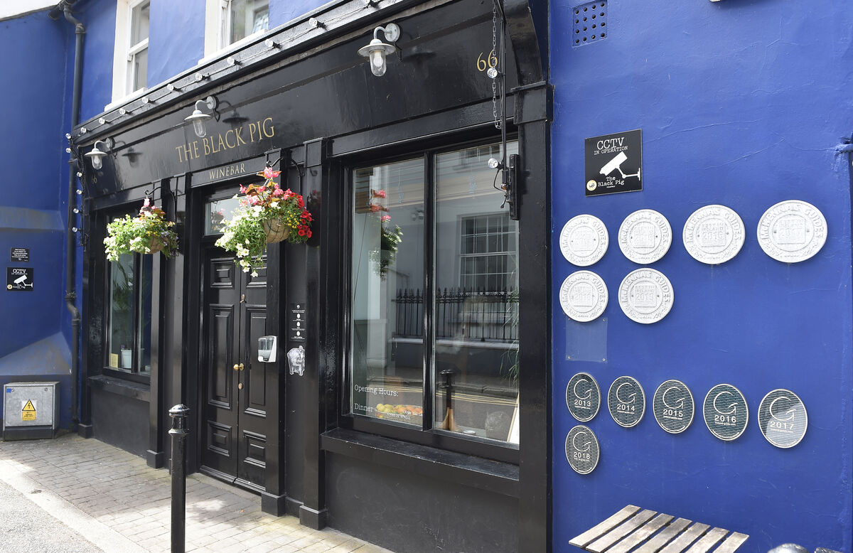 The Black Pig wine bar in Kinsale, Co Cork. Picture Dan Linehan The Black Pig wine bar in Kinsale, Co Cork. Picture Dan Linehan