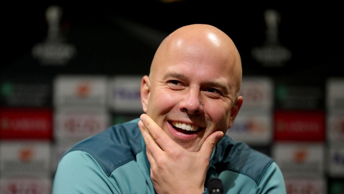 Liverpool have reached an agreement with Feyenoord for their head coach Arne Slot to succeed Jurgen Klopp at the end of the season. Pic: Richard Sellers/PA Wire.