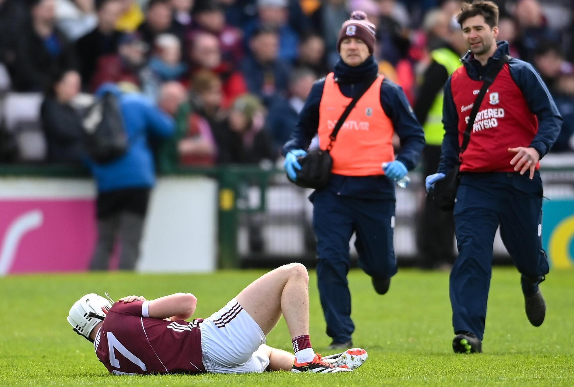 Galway defender Morrissey set for spell on sideline after shoulder injury