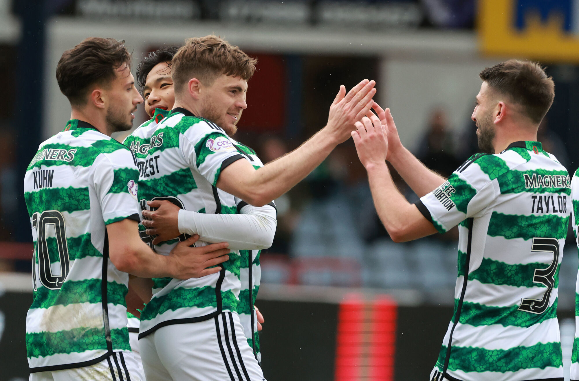 Celtic boss Rodgers hails brilliant Forrest
