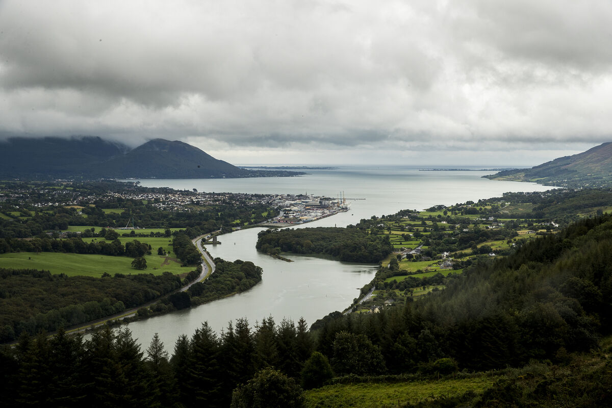The Newry River flowing into Carlingford Lough, marking the border between Co Down in the North and Co Louth in the Republic. File picture: PA The Newry River flowing into Carlingford Lough, marking the border between Co Down in the North and Co Louth in the Republic. File picture: PA