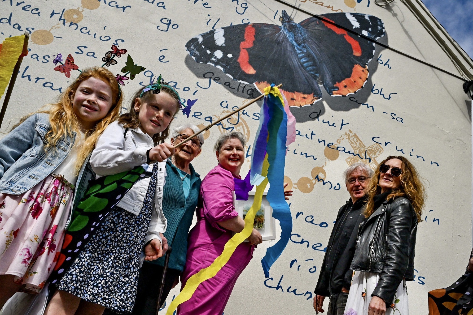 Watch: Actress Siobhán McSweeney unveils new West Cork mural