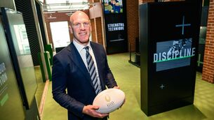 <p>Paul O’Connell pictured at the International Rugby Experience as the state-of-the-art, interactive visitor attraction in Limerick. </p>