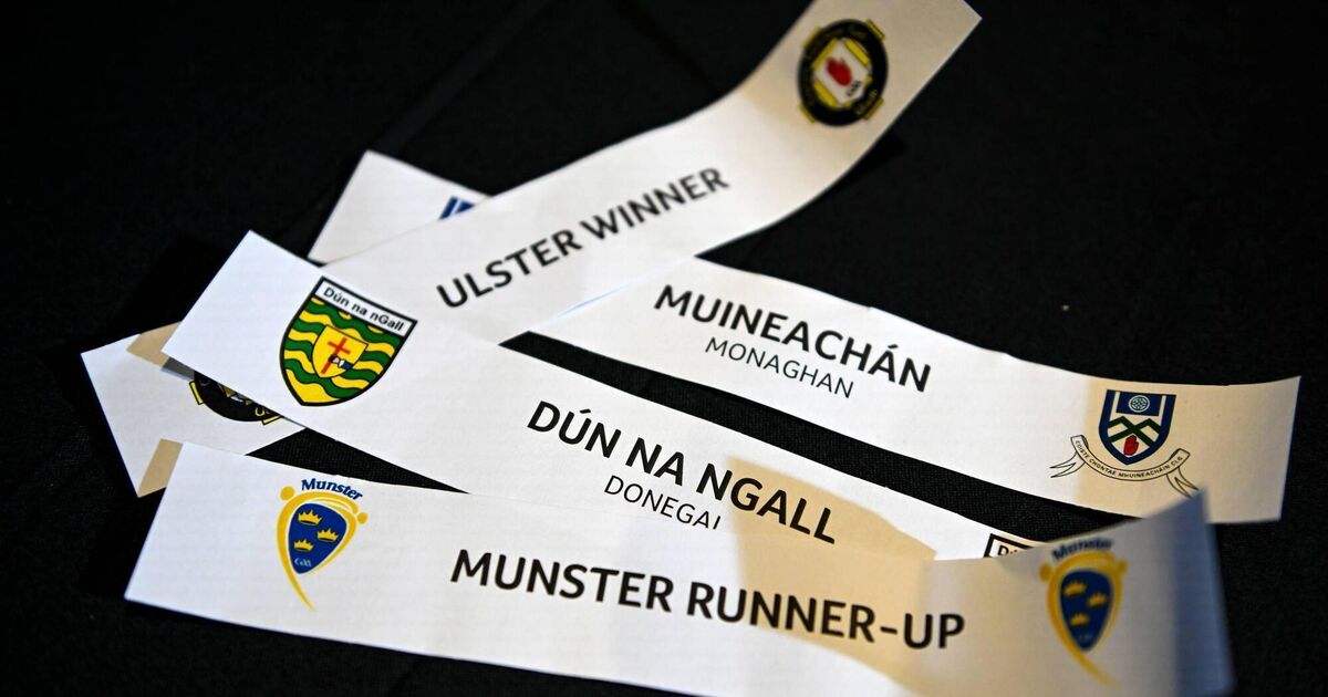 The Sam Maguire and Tailteann Cup draws: all you need to know