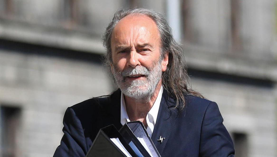 John Waters  was giving evidence in his defence against a €75,000 defamation of character claim by Kitty Holland. File Picture: Julien Behal/PA