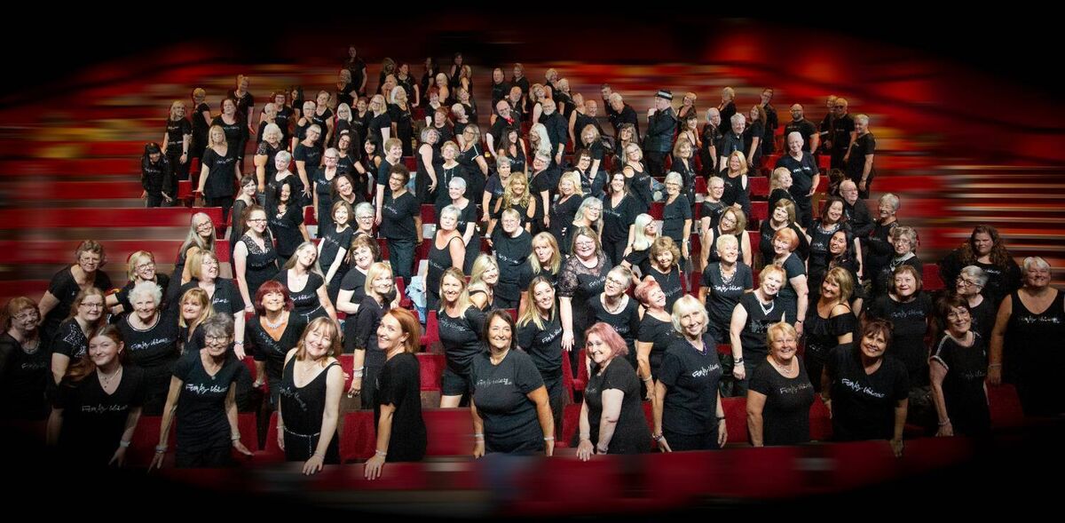Funky Voices, from London, are one of the international choirs attending the choral festival in Cork. Funky Voices, from London, are one of the international choirs attending the choral festival in Cork.