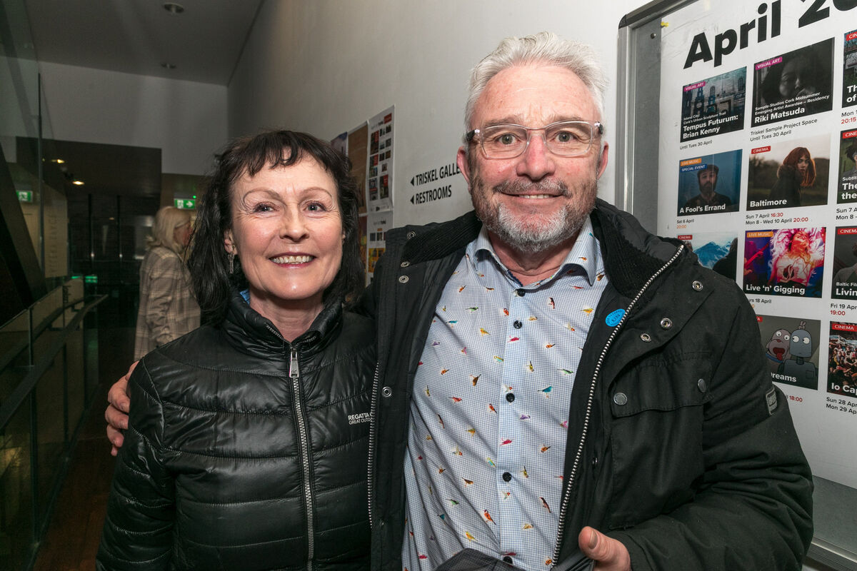 Caroline and Ger McCarthy at the Paul Lynch event for Cork World Book Fest. Caroline and Ger McCarthy at the Paul Lynch event for Cork World Book Fest.