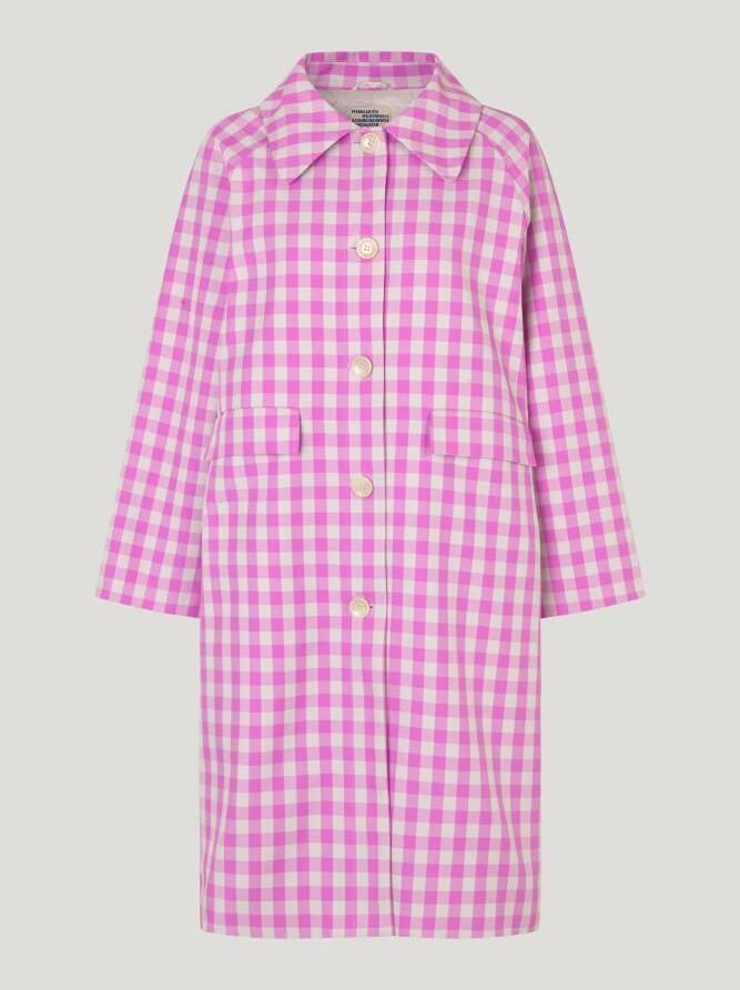 Pink Check Coat, €389, Baum Und Pferdgarten