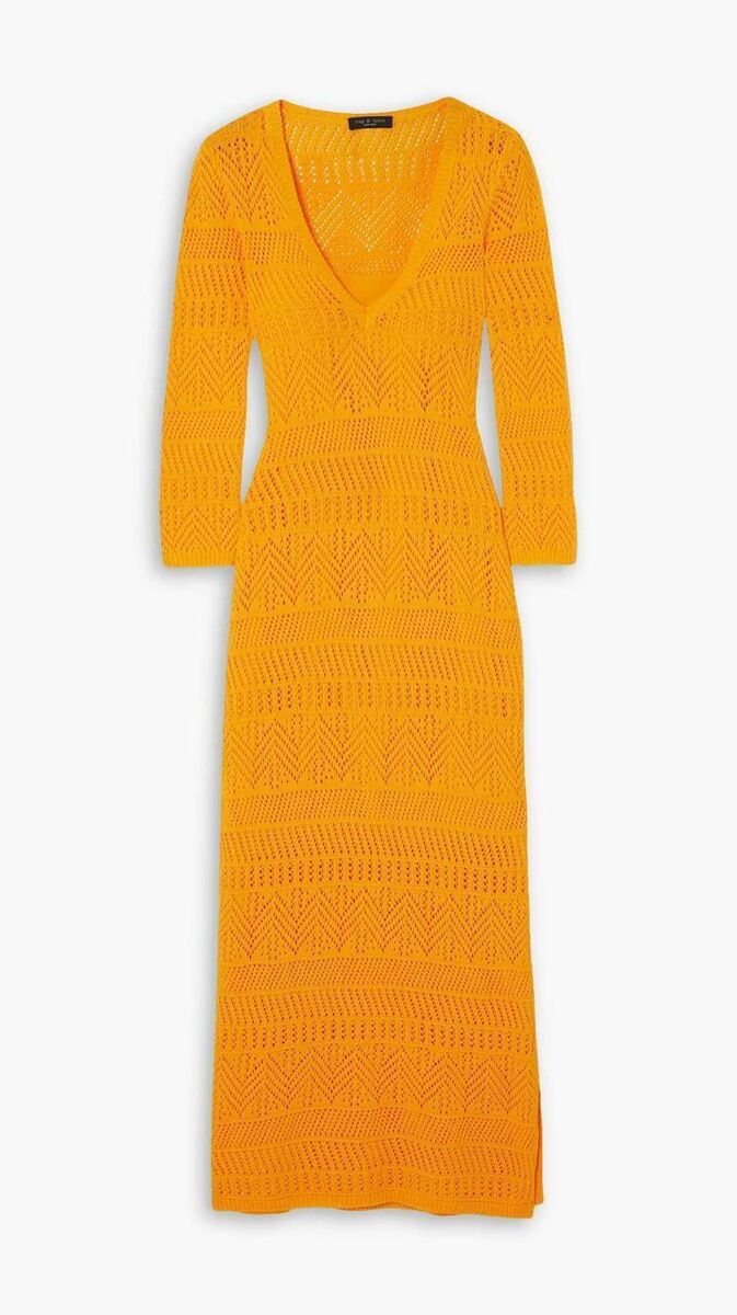 Rag &amp; Bone ‘Renee’ crocheted midi dress The Outnet, €249 
