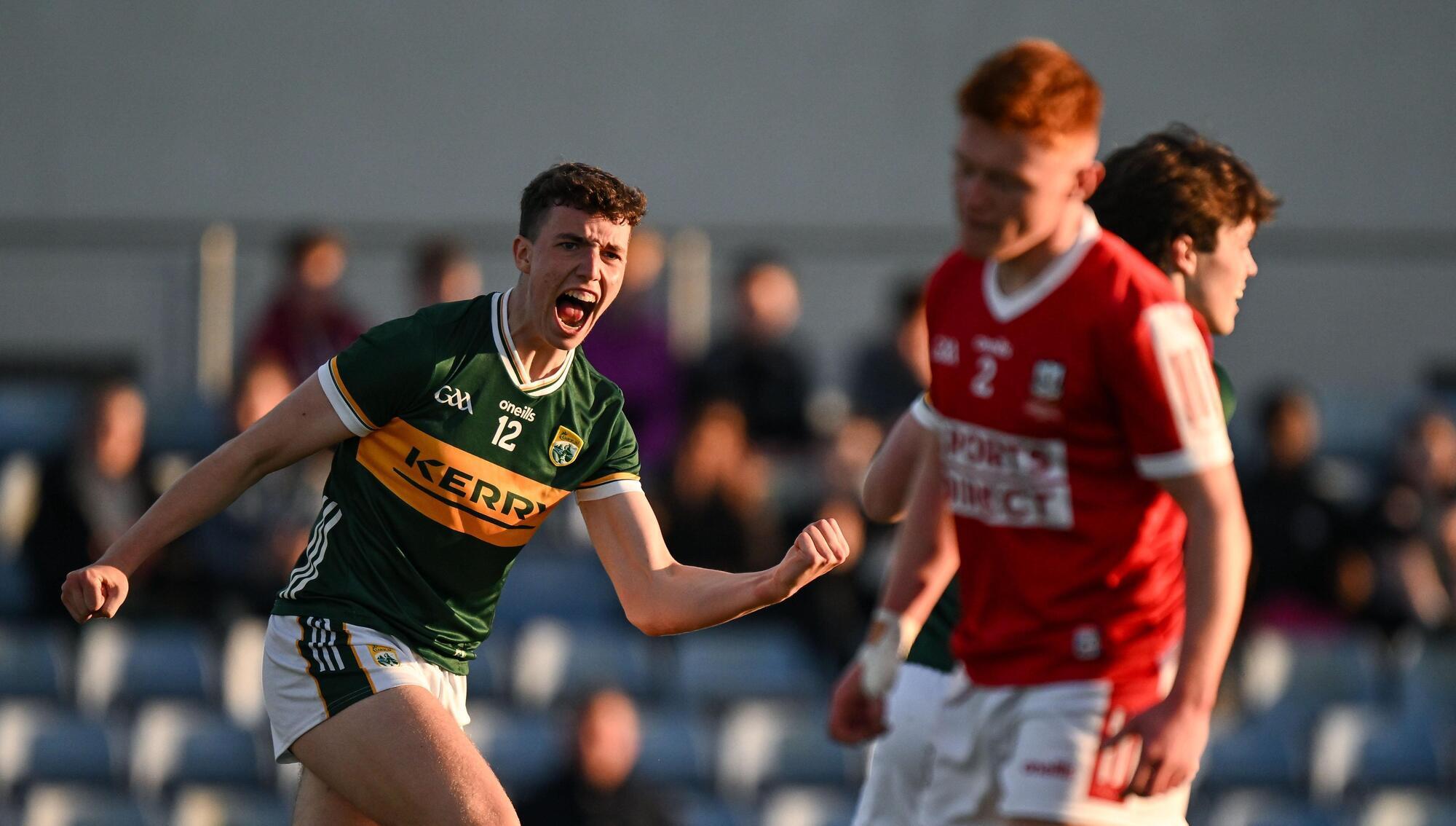 Sharp Kerry beat Cork to win third consecutive Munster U20 title