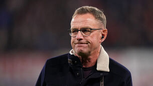 <p>STAYING PUT: Austria boss Ralf Rangnick, who had confirmed he has been approached by Bayern Munich. Pic: Tim Goode/PA Wire.</p>