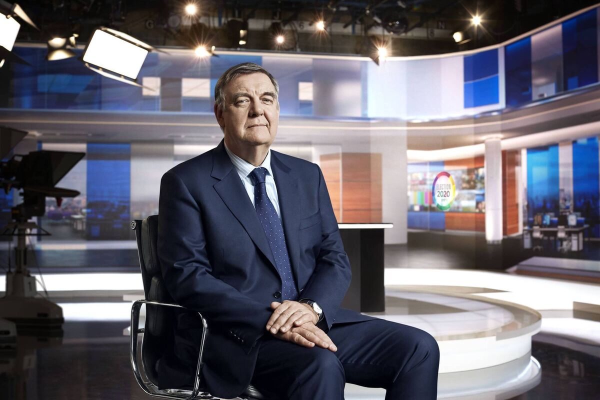 Bryan Dobson covering the 2020 Election. Ahead of his last show, he told the Irish Examiner that the general election coming in the next year was the only temptation when it came to staying on for another year but he’s already covered “plenty of those”. Photo: RTÉ