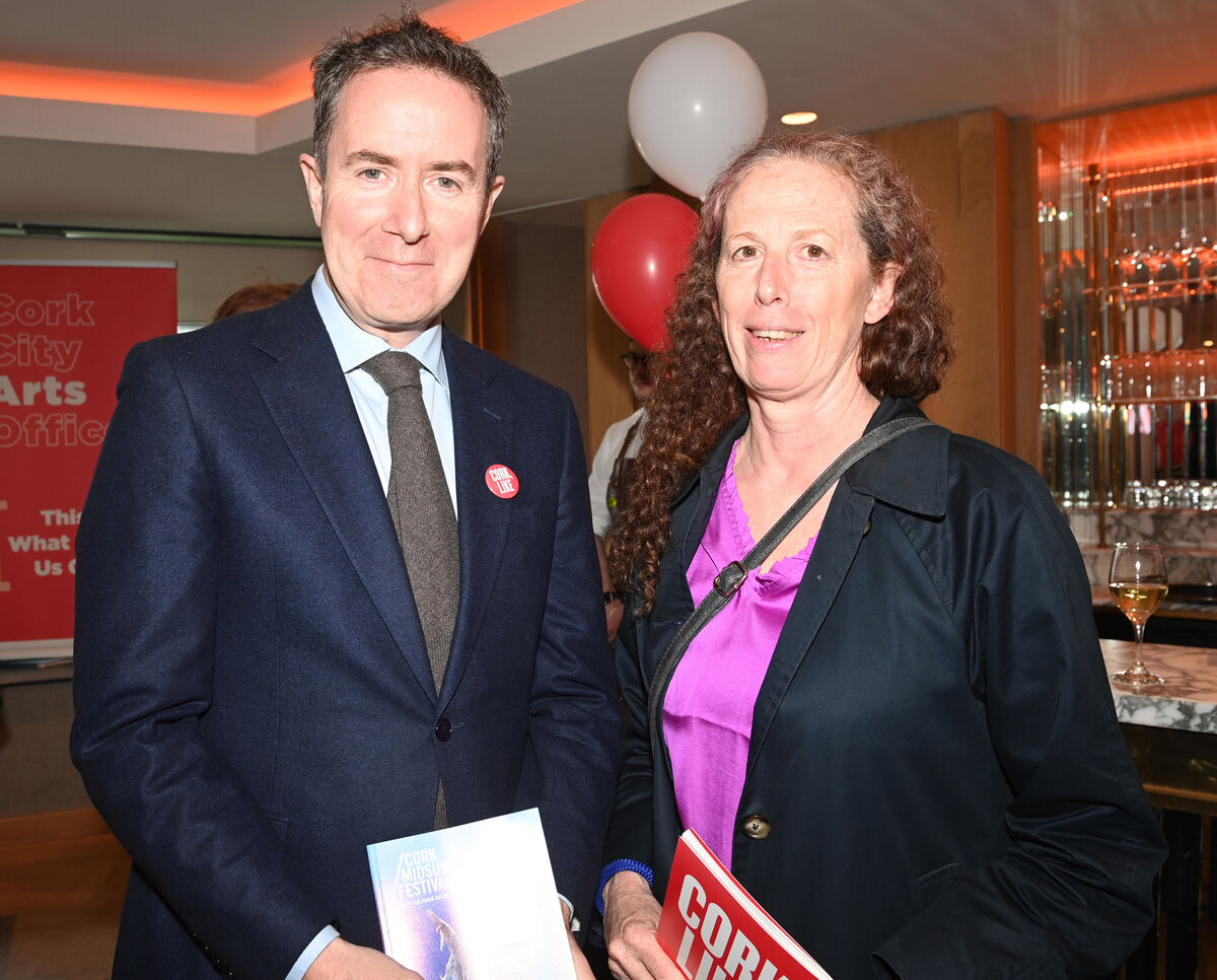 Ruairi O'Connor, board and Mary McCarthy, Crawford Art Gallery chairman