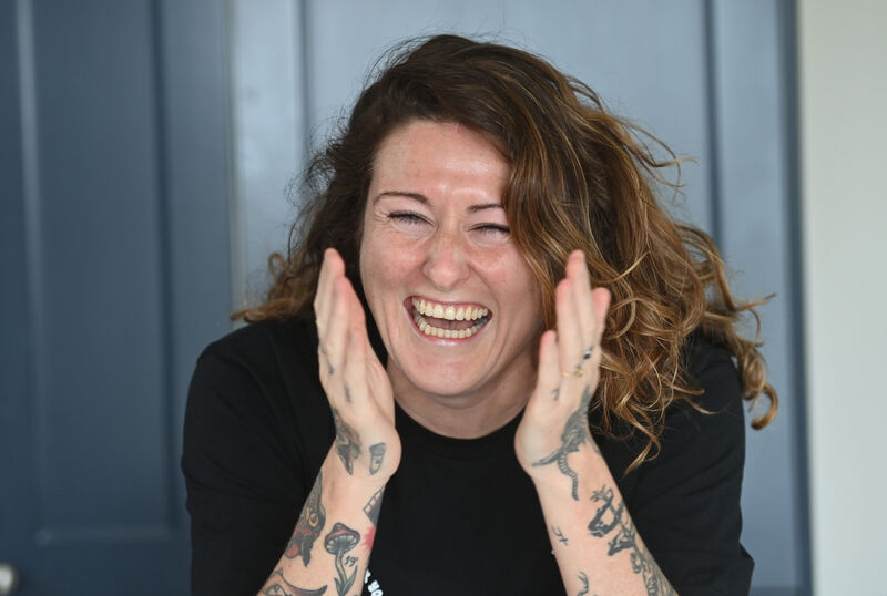  Comedian Kyla Cobbler. Picture Dan Linehan