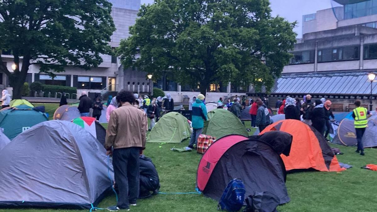Students vow to occupy Trinity College Dublin campus 'indefinitely' in protest over war in Gaza - Vimarsana News