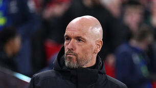 <p>Erik ten Hag is eyeing Europa League qualification (Adam Davy/PA)</p>
