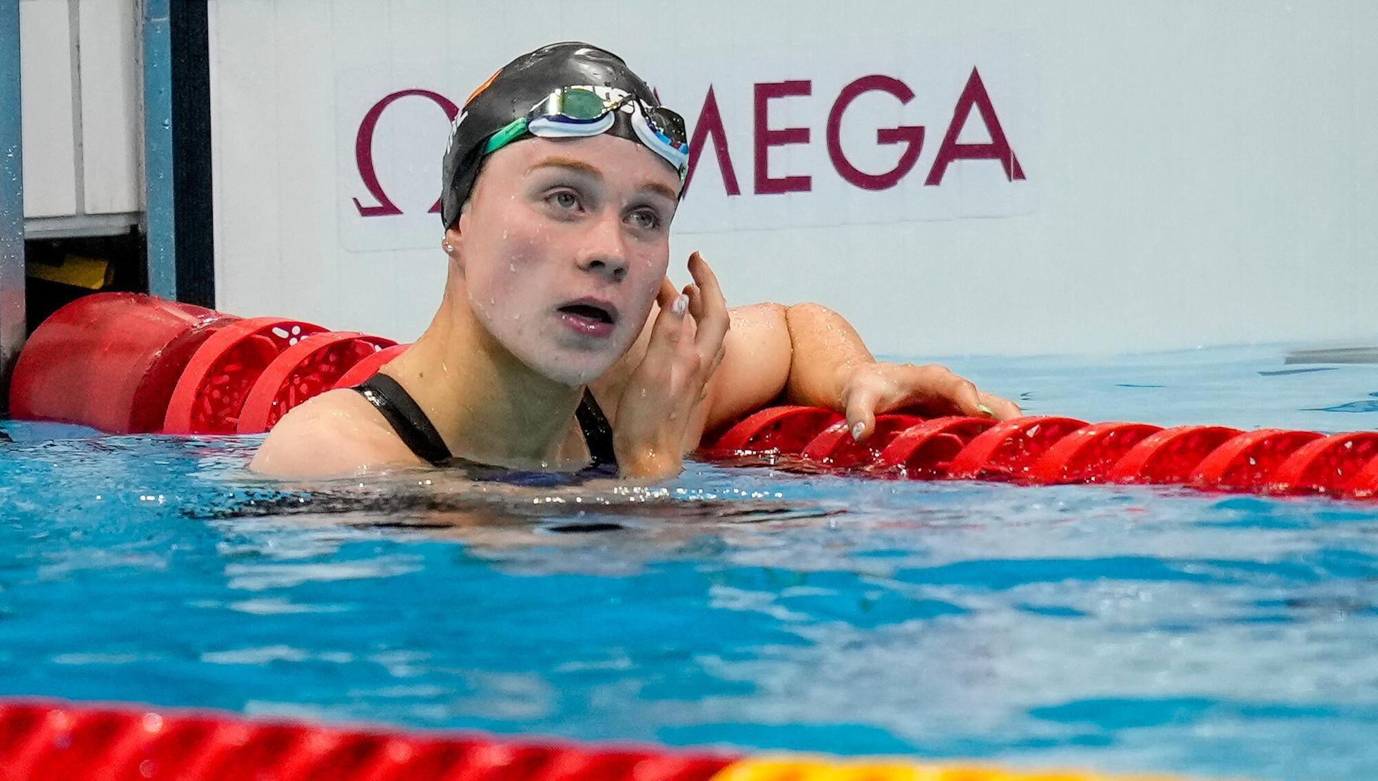 Ellen Walshe smashes Michelle Smith's 28-year-old Irish swimming record