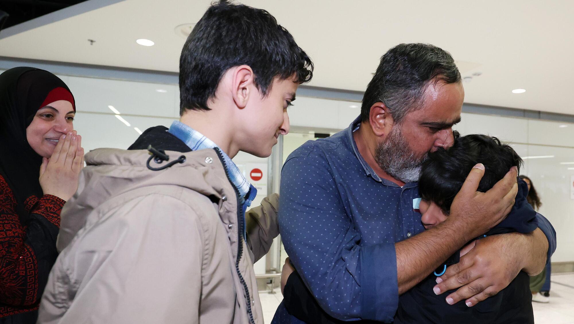 'I don't have enough words to thank you;' Zak Hania returns from Gaza after seven-month 'hell'