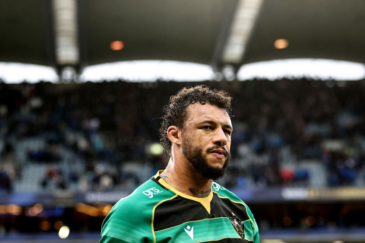 Northampton Saints' Courtney Lawes dejected after the game. Pic: ©INPHO/Ben Brady Northampton Saints' Courtney Lawes dejected after the game. Pic: ©INPHO/Ben Brady