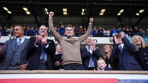 <p>PREMIER LEAGUE: Ipswich Town manager Kieran McKenna celebrate their side’s promotion to the Premier League.  Pic: Zac Goodwin/PA Wire.</p>