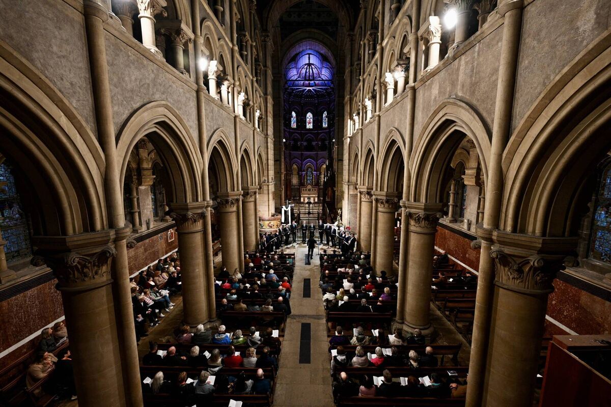 Chamber Choir Ireland performing at St Fin Barre's Cathedral