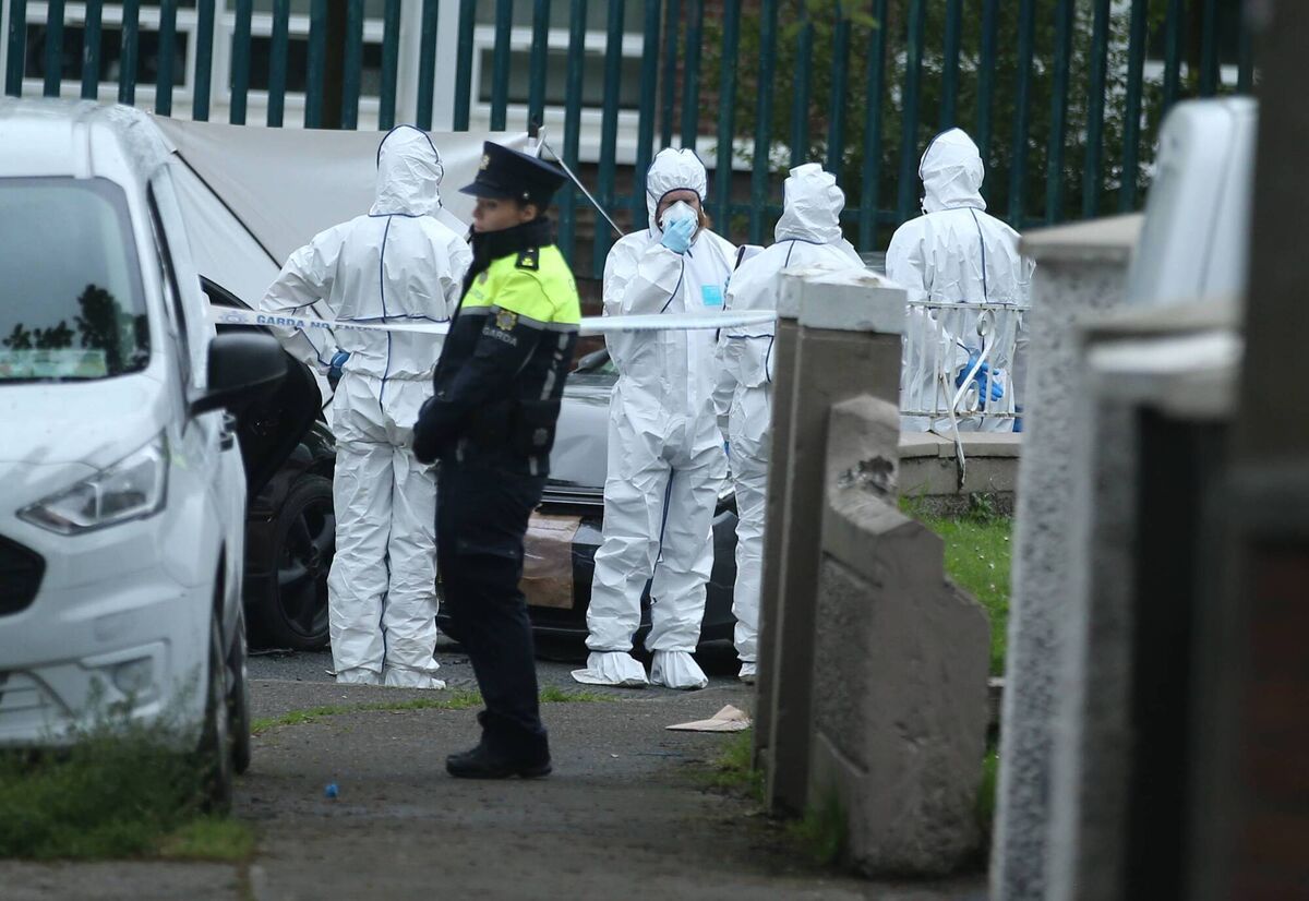 Gardaí are investigating the incident which happened in the early hours of the morning on Knocknarea Road in Drimnagh. Picture: Stephen Collins/Collins Photos