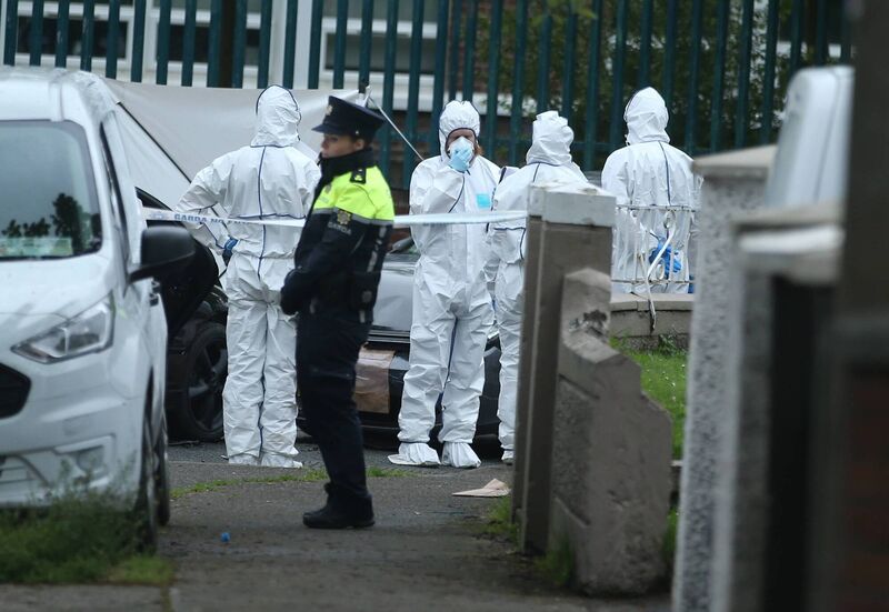 Gardaí are investigating the incident which happened in the early hours of the morning on Knocknarea Road in Drimnagh. Picture: Stephen Collins/Collins Photos