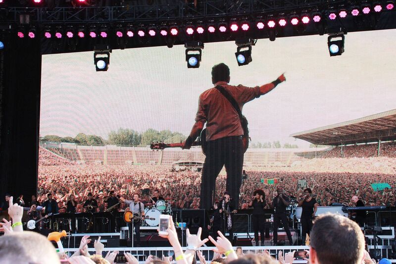 Bruce Springsteen at Páirc Uí Chaoimh in Cork in 2013. Picture: Miki Barlok Bruce Springsteen at Páirc Uí Chaoimh in Cork in 2013. Picture: Miki Barlok