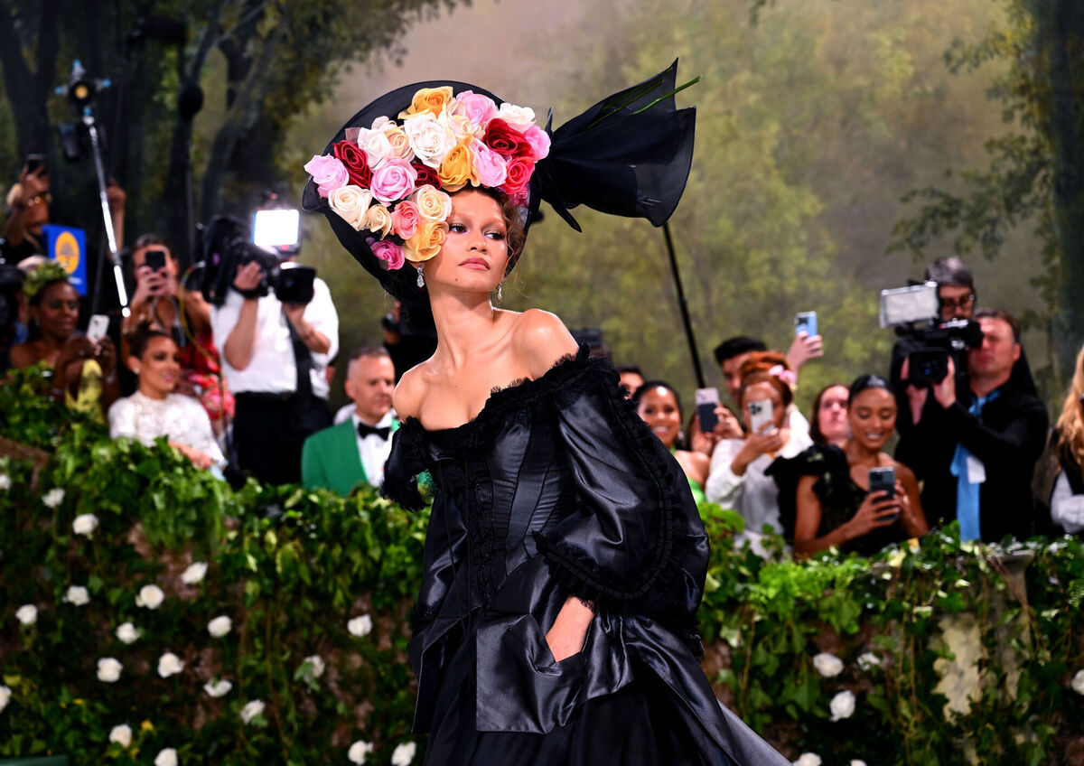 Zendaya at the Met Gala. Picture: Matt Crossick/PA Wire