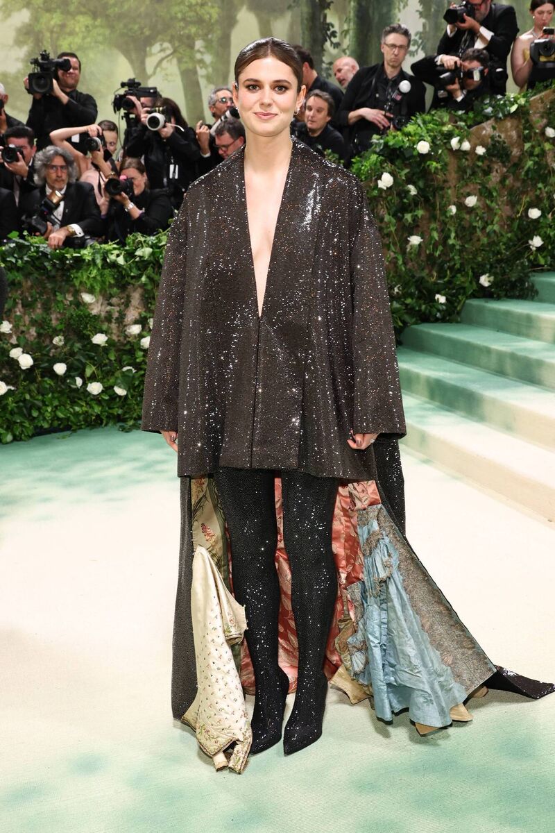 Alison Oliver attends the Met Gala. Picture: Jamie McCarthy/Getty Images