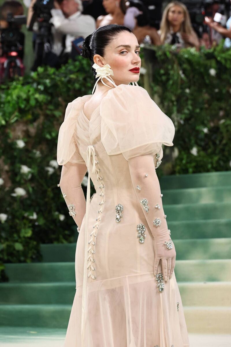 Eve Hewson at the Met Gala. Picture: Jamie McCarthy/Getty Images