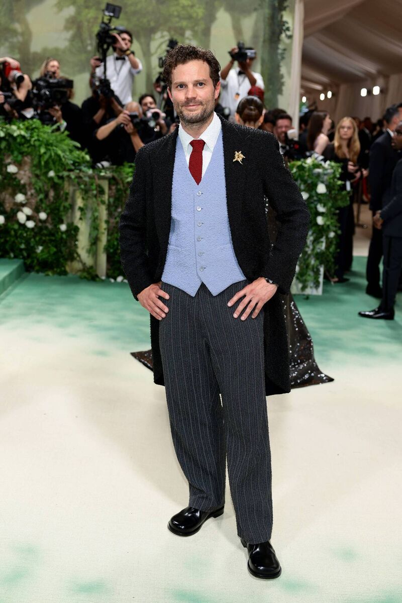 Jamie Dornan at the Met Gala. Picture: Dimitrios Kambouris/Getty Images for The Met Museum/Vogue