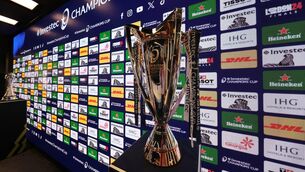 <p>Leinster play Toulouse for the Champions Cup at Tottenham Hotspur Stadium on May 25, Picture ©INPHO/Billy Stickland</p>