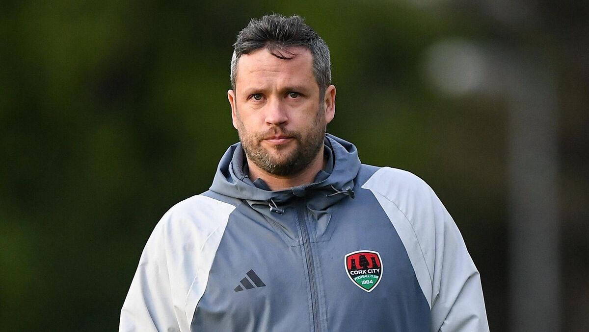 Cork City manager Tim Clancy before the SSE Airtricity Men's First Division match between UCD and Cork City at UCD Bowl in Belfield, Dublin. Photo by Shauna Clinton/Sportsfile