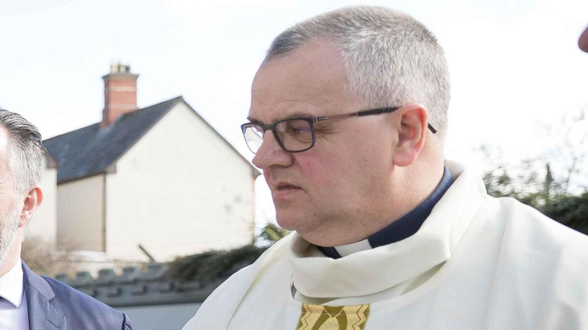 Parish Priest Fr Tom Ryan: 'We prayed for the family, for them to get the strength to be able to cope with this, and to get the strength to get them through the coming difficult days.' Picture: Eamon Ward
