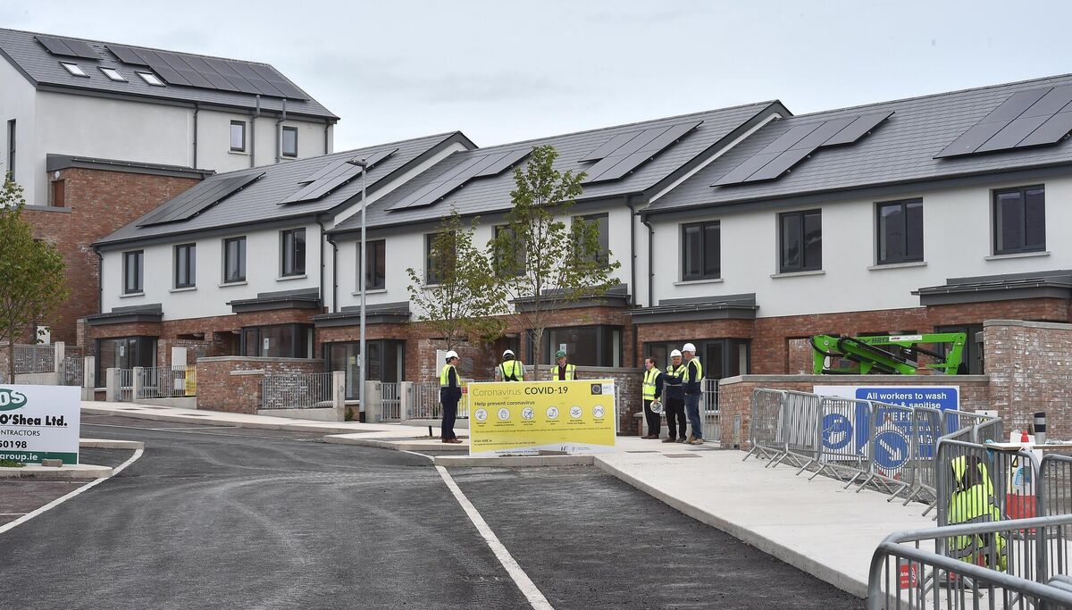 Three-bedroomed houses at the City Northwest quarter regeneration phase 2 at Beara Drive, Harbour View Road, Cork, which were opened by the Lord Mayor of Cork, Cllr John Sheehan, last year. Picture: Dan Linehan Three-bedroomed houses at the City Northwest quarter regeneration phase 2 at Beara Drive, Harbour View Road, Cork, which were opened by the Lord Mayor of Cork, Cllr John Sheehan, last year. Picture: Dan Linehan