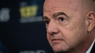 <p>FIFA President Gianni Infantino</p>