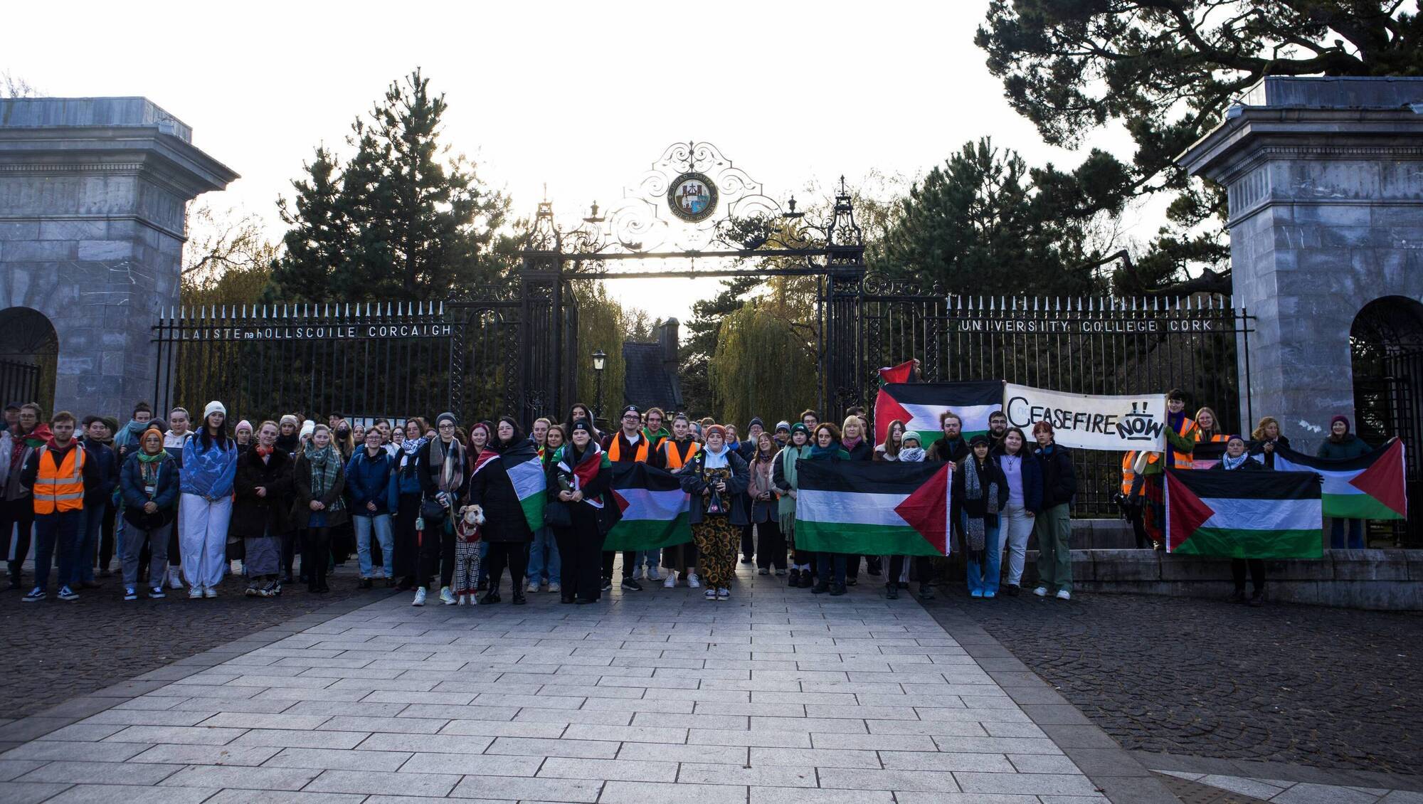 UCC condemns Gaza conflict and announces supports for Palestinian students