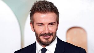 <p>INSPIRATION: David Beckham attends the "99" World Premiere at Printworks. Pic: Dominic Lipinski/Getty Images</p>