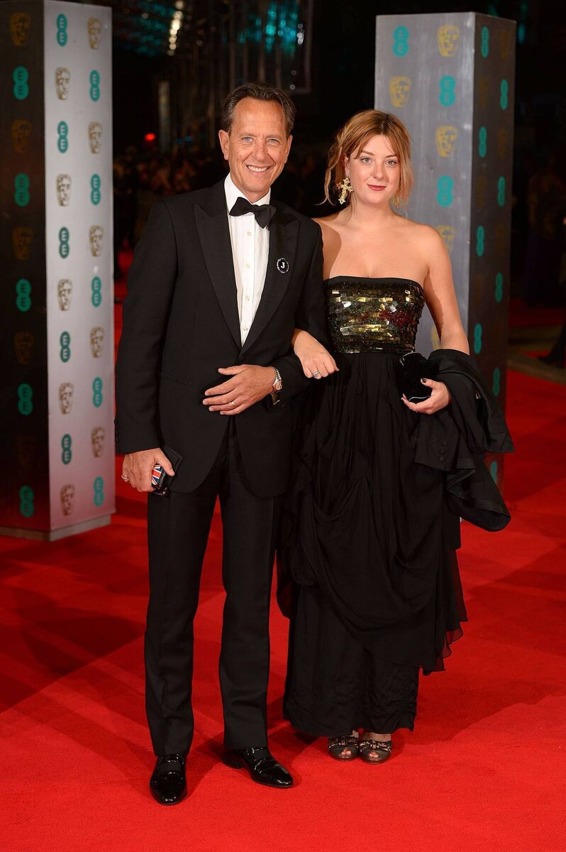 Richard E Grant and daughter Olivia arriving at The EE British Academy Film Awards 2014, at the Royal Opera House, Bow Street, London. Richard E Grant and daughter Olivia arriving at The EE British Academy Film Awards 2014, at the Royal Opera House, Bow Street, London.