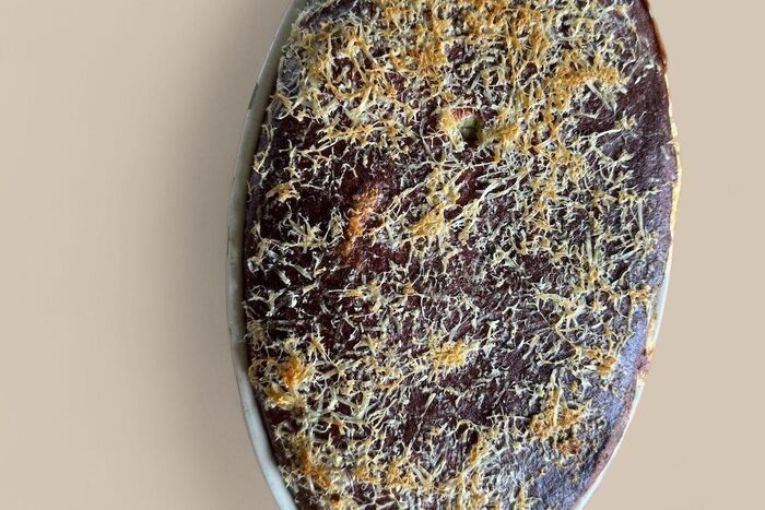 Wild Garlic and Irish Farmhouse Cheese Soufflé