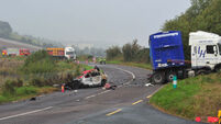 Fatal crash on N22 near Macroom